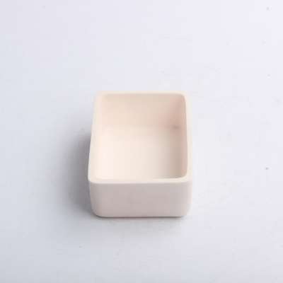 Long working life 1L ceramic alumina crucible for lab use