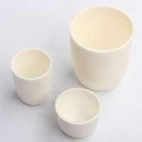 Lab Use Long Working Life Ceramic Alumina Crucible  99.5 Alumina Refractory Melting Ceramic Crucible