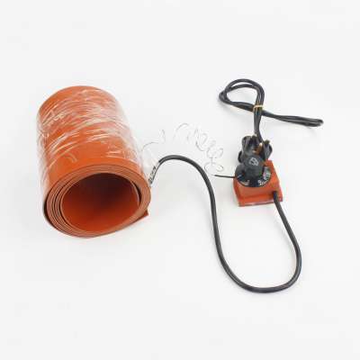 Oil Drum Silicone Rubber Heater