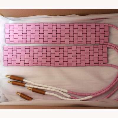 Pink Flexible Industrial Infrared Ceramic Heating Pad Heaters Pads For Heating